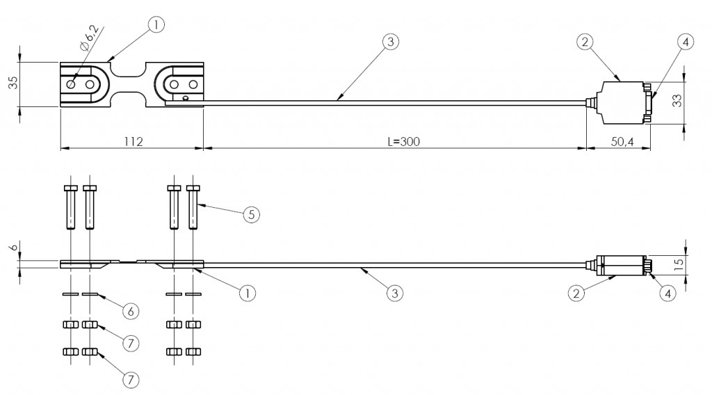 942DBcan Dimensioni e componenti