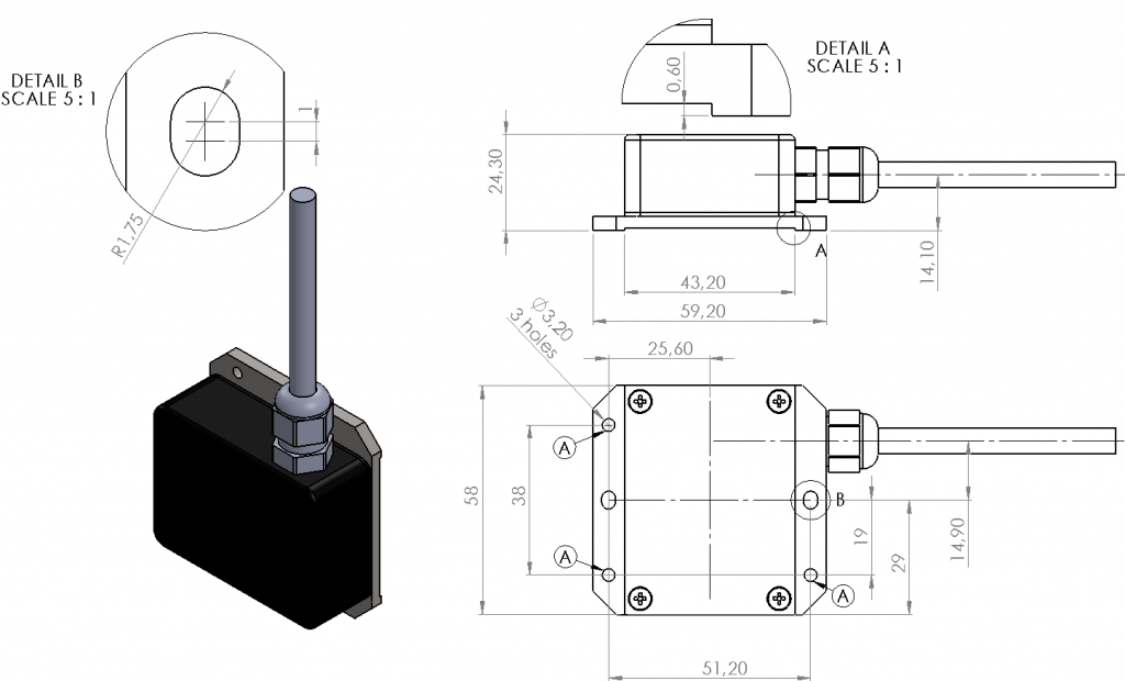 ES270 LP Dimensions